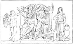 Persephone and Hades (relief at the Vatican).